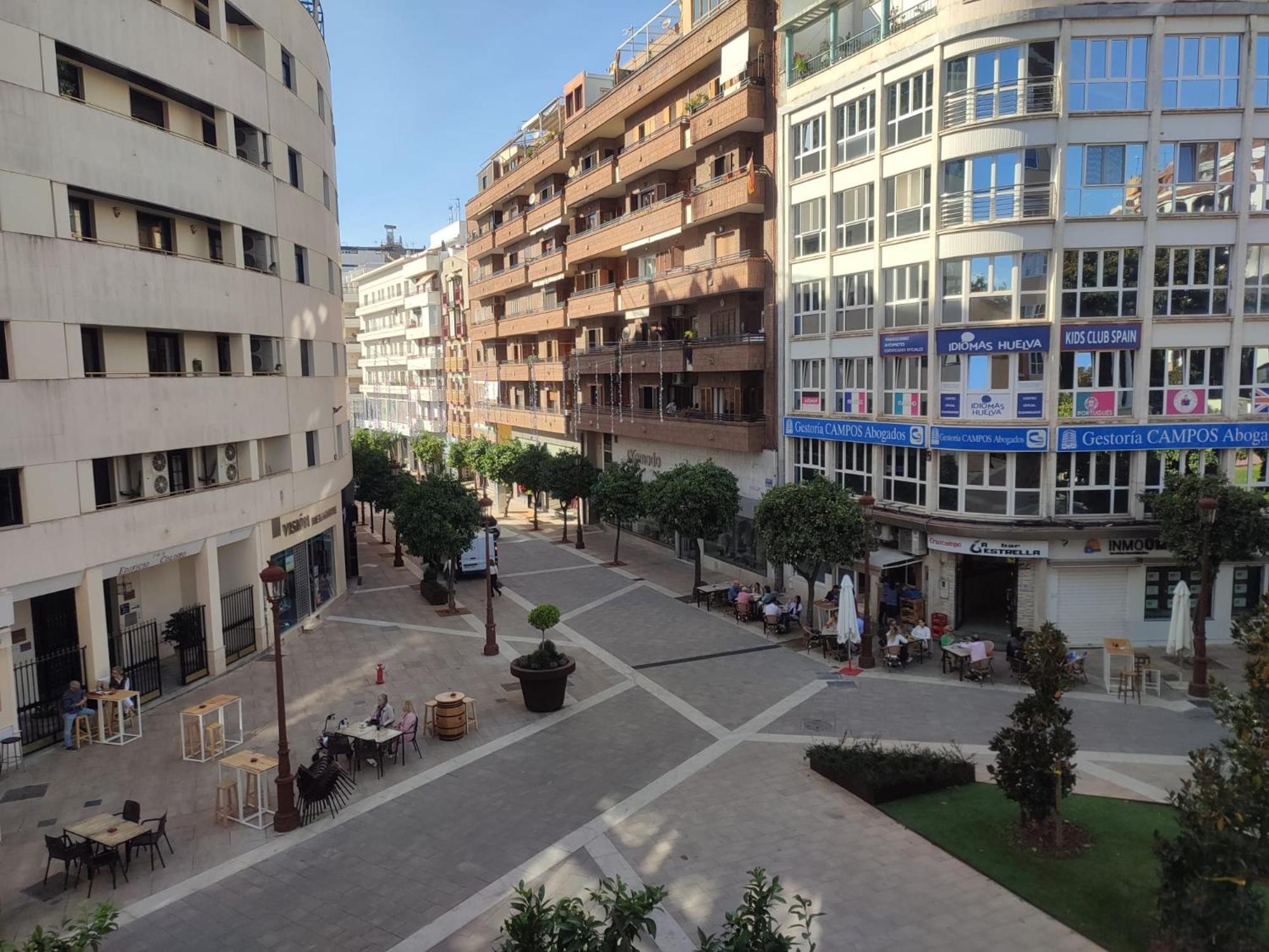 "El Balcon De Huelva" Lujo En Pleno Centro Apartman Kültér fotó